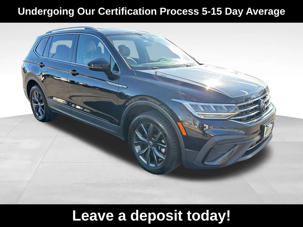 Black 2022 Volkswagen Tiguan 2.0T SE for sale in Berlin, NJ