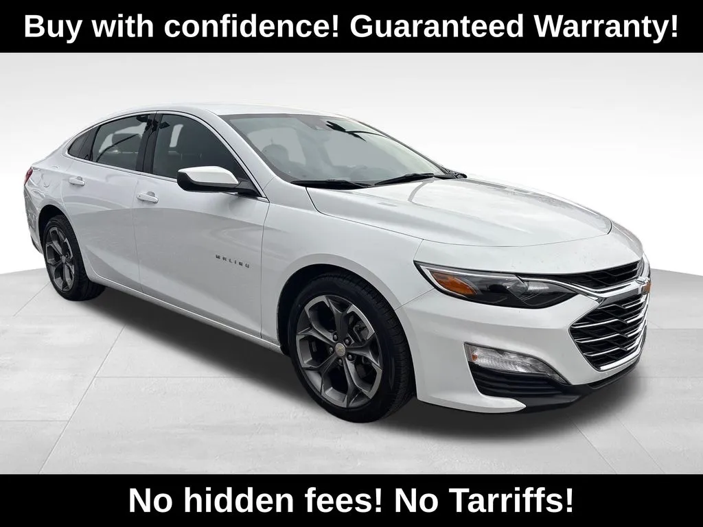 White 2024 Chevrolet Malibu LT for sale in Berlin, NJ