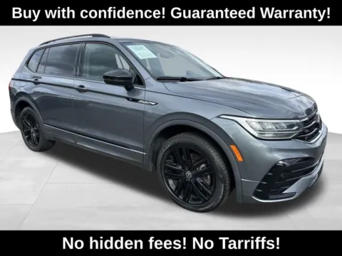 Gray 2022 Volkswagen Tiguan 2.0T SE R-Line Black for sale in Berlin, NJ