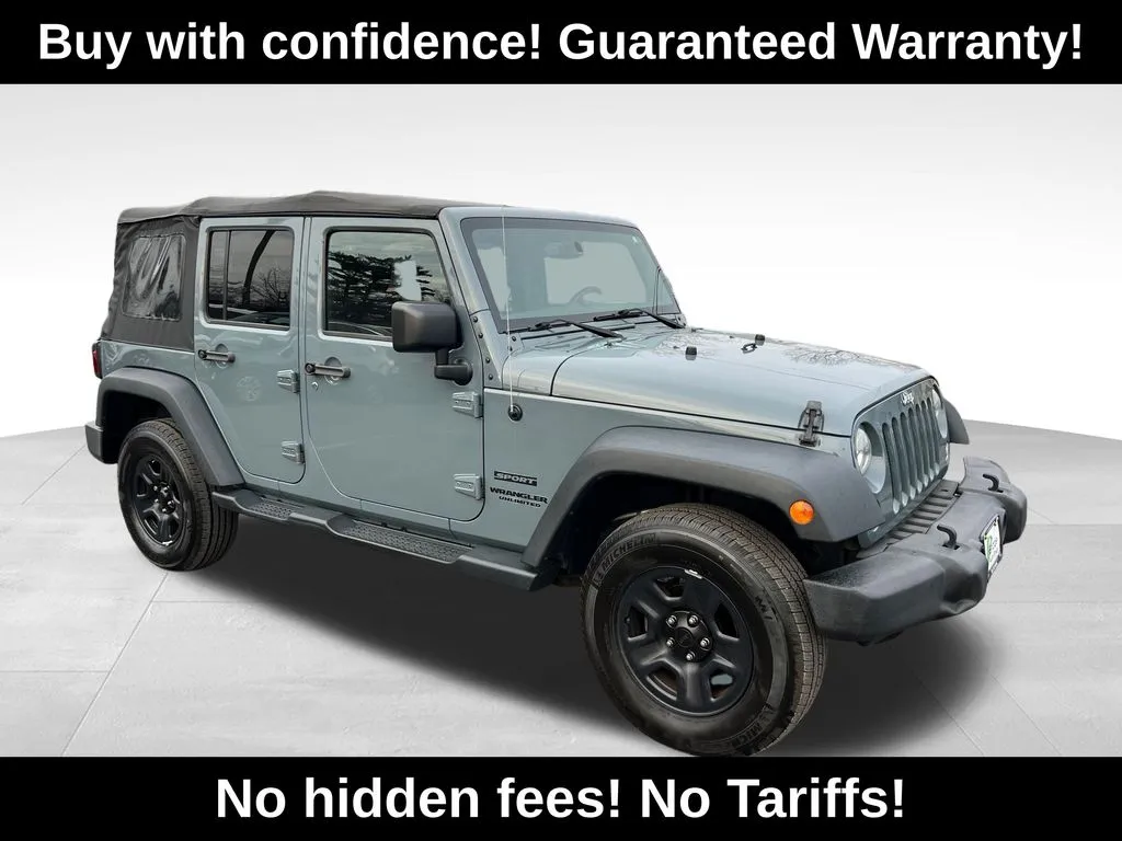 2015 Jeep Wrangler Unlimited Sport for sale in Berlin, NJ