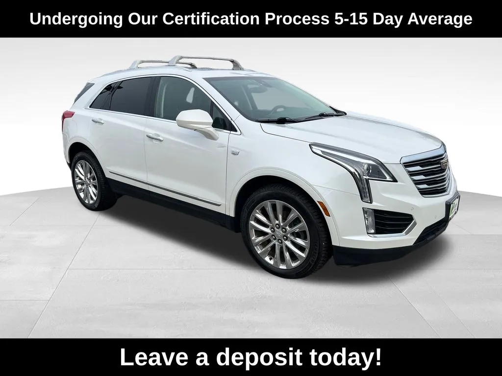 White 2019 Cadillac XT5 Luxury for sale in Berlin, NJ