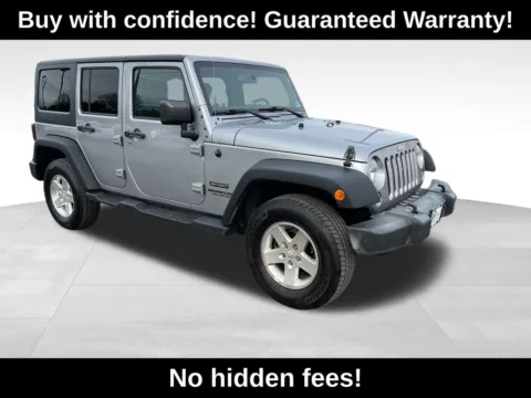 Silver 2016 Jeep Wrangler Unlimited Sport for sale in Berlin, NJ