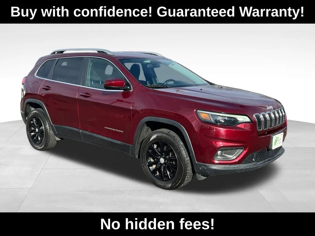 Red 2019 Jeep Cherokee Latitude for sale in Berlin, NJ