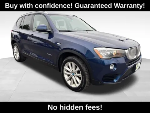 Blue 2016 BMW X3 xDrive28i for sale in Berlin, NJ