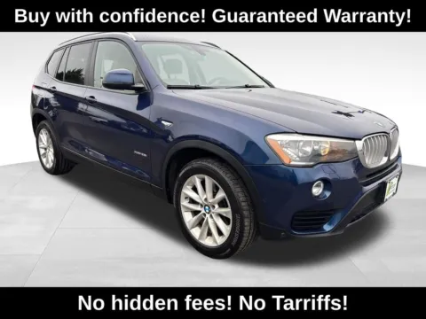 Blue 2016 BMW X3 xDrive28i for sale in Berlin, NJ