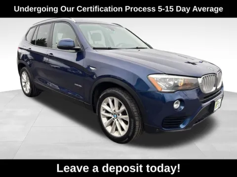 Blue 2016 BMW X3 xDrive28i for sale in Berlin, NJ