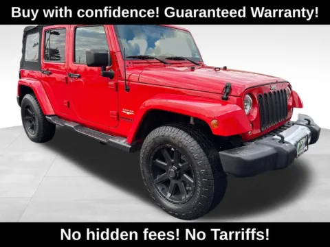 Red 2015 Jeep Wrangler Unlimited Sahara for sale in Berlin, NJ
