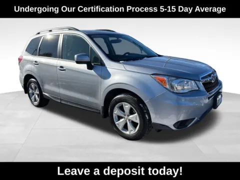Silver 2015 Subaru Forester 2.5i Premium for sale in Berlin, NJ
