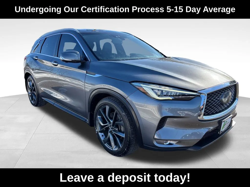 Gray 2019 INFINITI QX50 ESSENTIAL for sale in Berlin, NJ