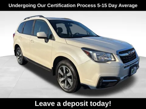 White 2017 Subaru Forester 2.5i Premium for sale in Berlin, NJ