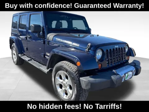Blue 2013 Jeep Wrangler Unlimited Sahara for sale in Berlin, NJ