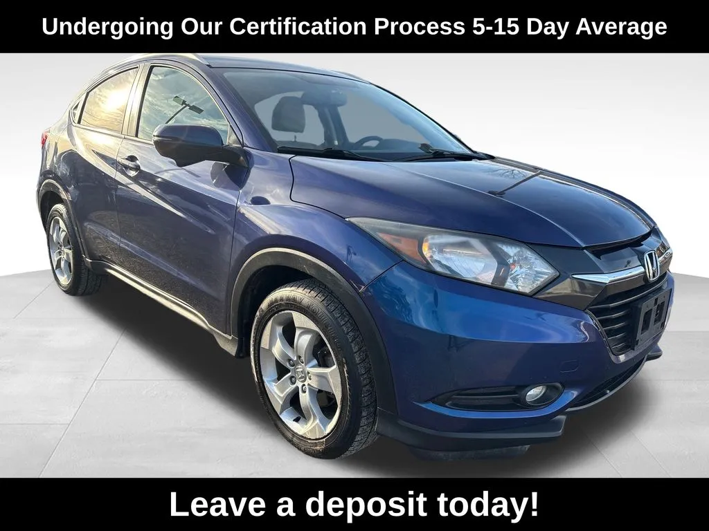 Blue 2016 Honda HR-V EX-L for sale in Berlin, NJ