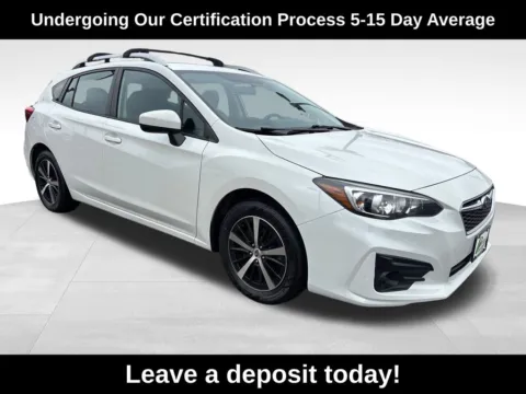 White 2019 Subaru Impreza 2.0i Premium for sale in Berlin, NJ