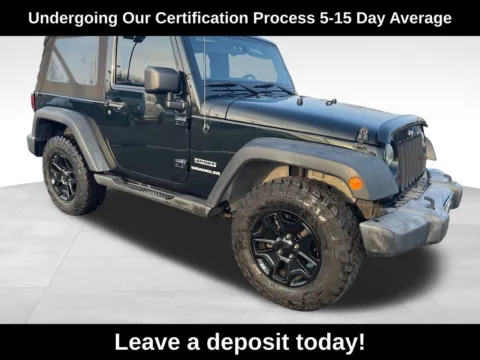 Black 2012 Jeep Wrangler Sport for sale in Berlin, NJ