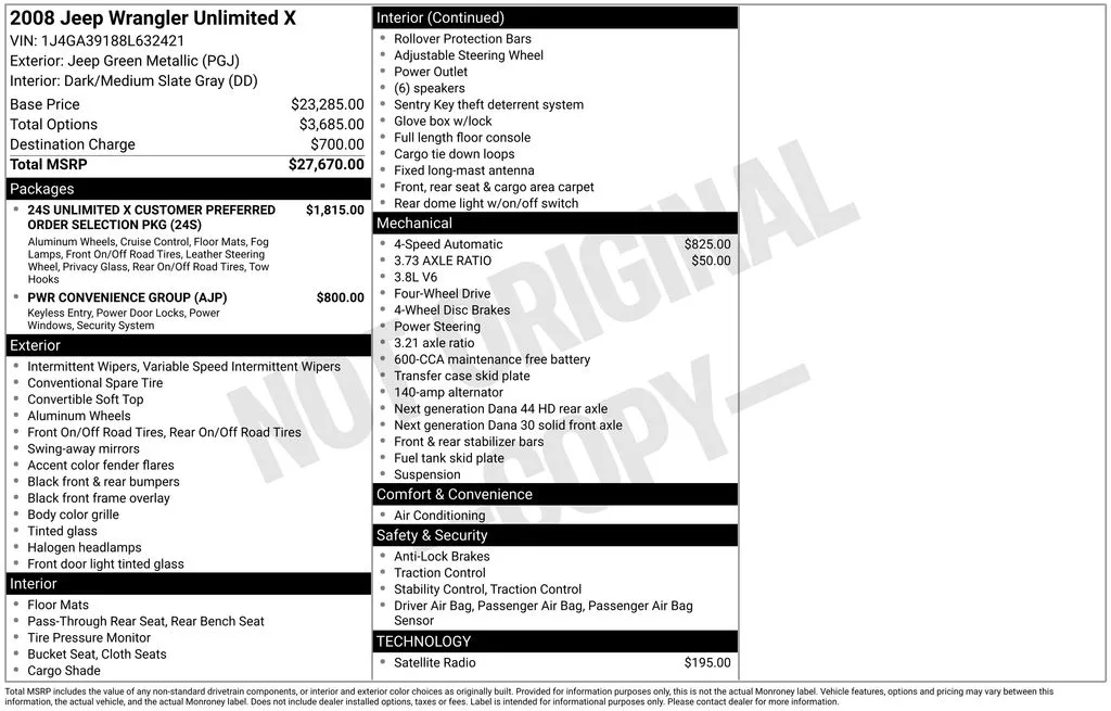 2008 Jeep Wrangler Unlimited X for sale in Berlin, NJ