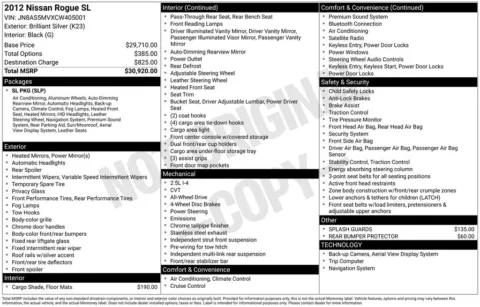 Silver 2012 Nissan Rogue SL for sale in Berlin, NJ