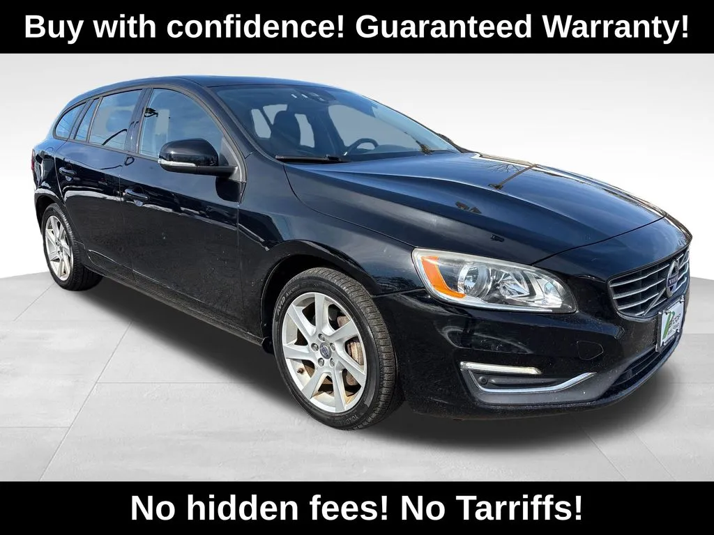Black 2015 Volvo V60 T5 for sale in Berlin, NJ