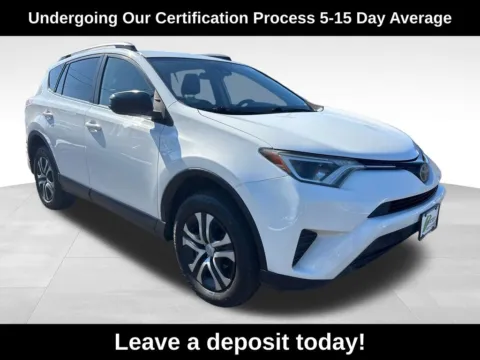 White 2017 Toyota RAV4 LE for sale in Berlin, NJ