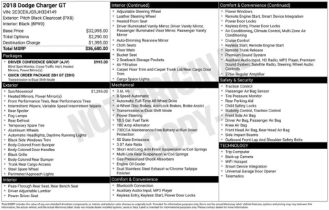 Black 2018 Dodge Charger GT for sale in Berlin, NJ