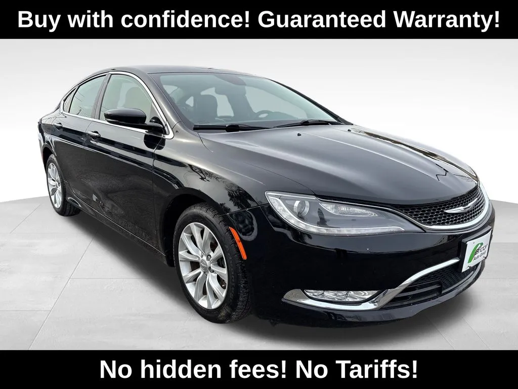 Black 2015 Chrysler 200 C for sale in Berlin, NJ