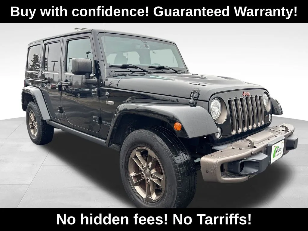 Black 2017 Jeep Wrangler Unlimited Sahara for sale in Berlin, NJ