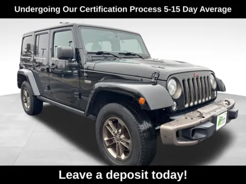 Black 2017 Jeep Wrangler Unlimited Sahara for sale in Berlin, NJ