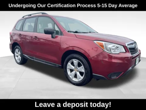 Red 2015 Subaru Forester 2.5i for sale in Berlin, NJ