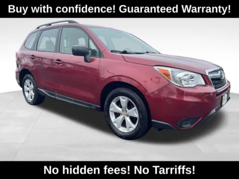 Red 2015 Subaru Forester 2.5i for sale in Berlin, NJ