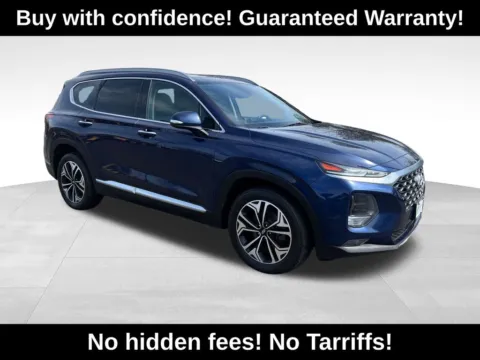 Blue 2019 Hyundai Santa Fe Ultimate for sale in Berlin, NJ