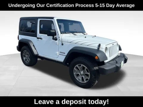White 2015 Jeep Wrangler Sport for sale in Berlin, NJ