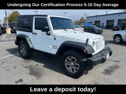 White 2015 Jeep Wrangler Sport for sale in Berlin, NJ