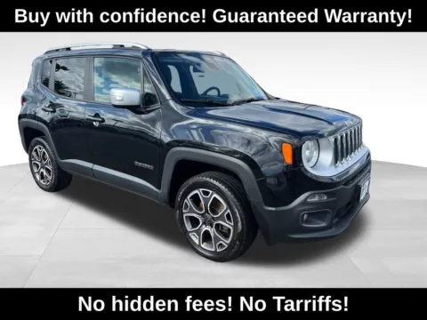 Black 2016 Jeep Renegade Limited for sale in Berlin, NJ