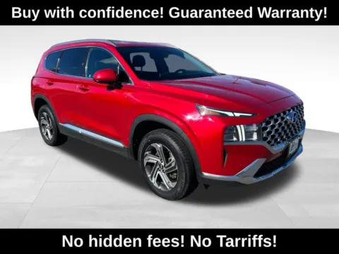 Red 2021 Hyundai Santa Fe SEL for sale in Berlin, NJ