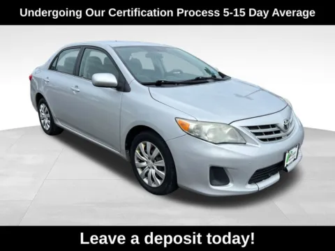 Silver 2013 Toyota Corolla LE for sale in Berlin, NJ