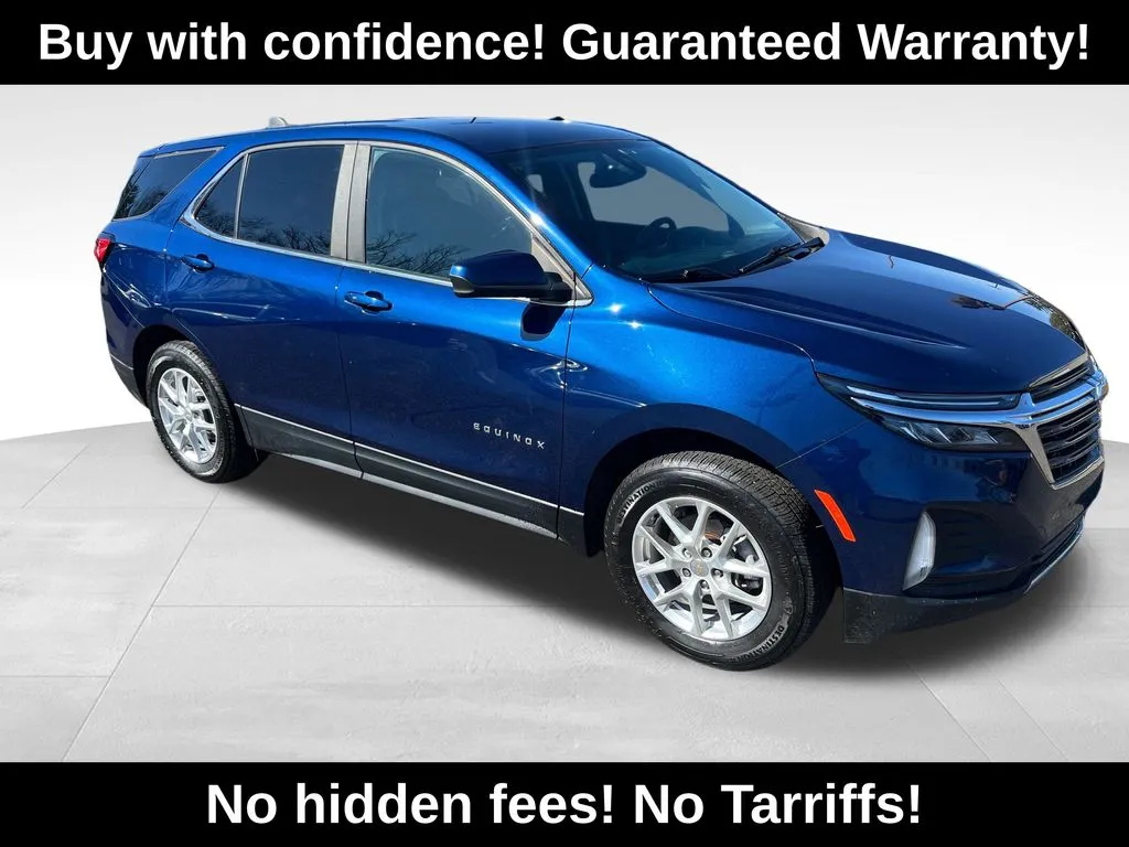 Blue 2022 Chevrolet Equinox LT for sale in Berlin, NJ