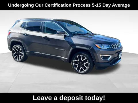 Gray 2017 Jeep New Compass Limited for sale in Berlin, NJ