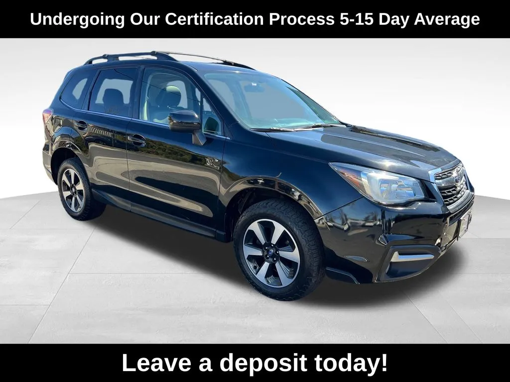 Black 2017 Subaru Forester 2.5i Limited for sale in Berlin, NJ