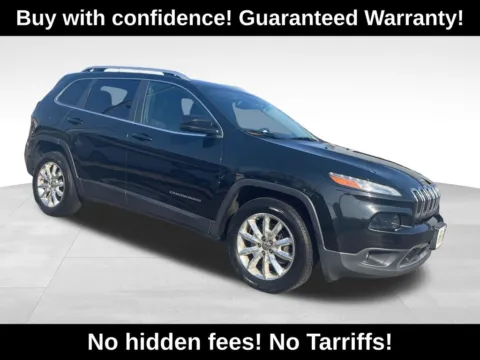 Black 2016 Jeep Cherokee Limited for sale in Berlin, NJ