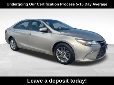 Beige 2015 Toyota Camry SE for sale in Berlin, NJ