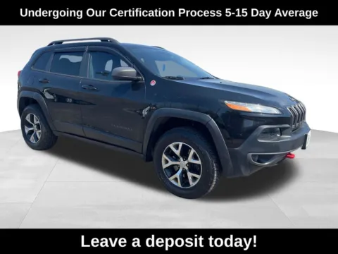 Black 2014 Jeep Cherokee Trailhawk for sale in Berlin, NJ