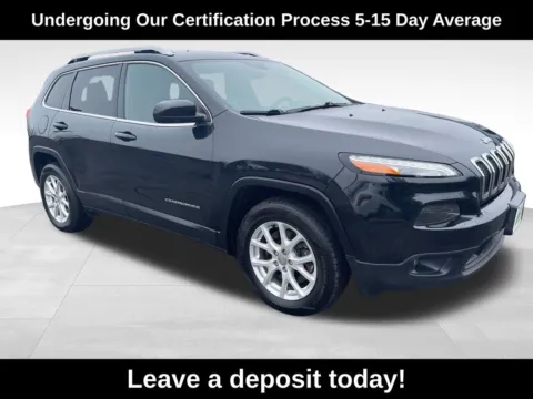 Black 2015 Jeep Cherokee Latitude for sale in Berlin, NJ