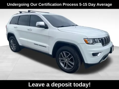 White 2017 Jeep Grand Cherokee Limited for sale in Berlin, NJ