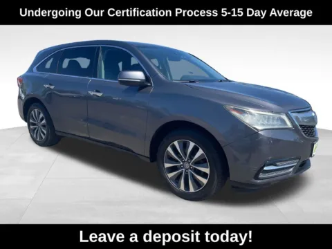 Gray 2016 Acura MDX 3.5L for sale in Berlin, NJ