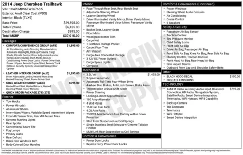 Gray 2014 Jeep Cherokee Trailhawk for sale in Berlin, NJ