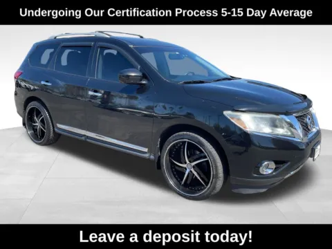 Black 2015 Nissan Pathfinder Platinum for sale in Berlin, NJ