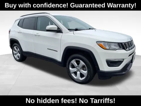 White 2021 Jeep Compass Latitude for sale in Berlin, NJ