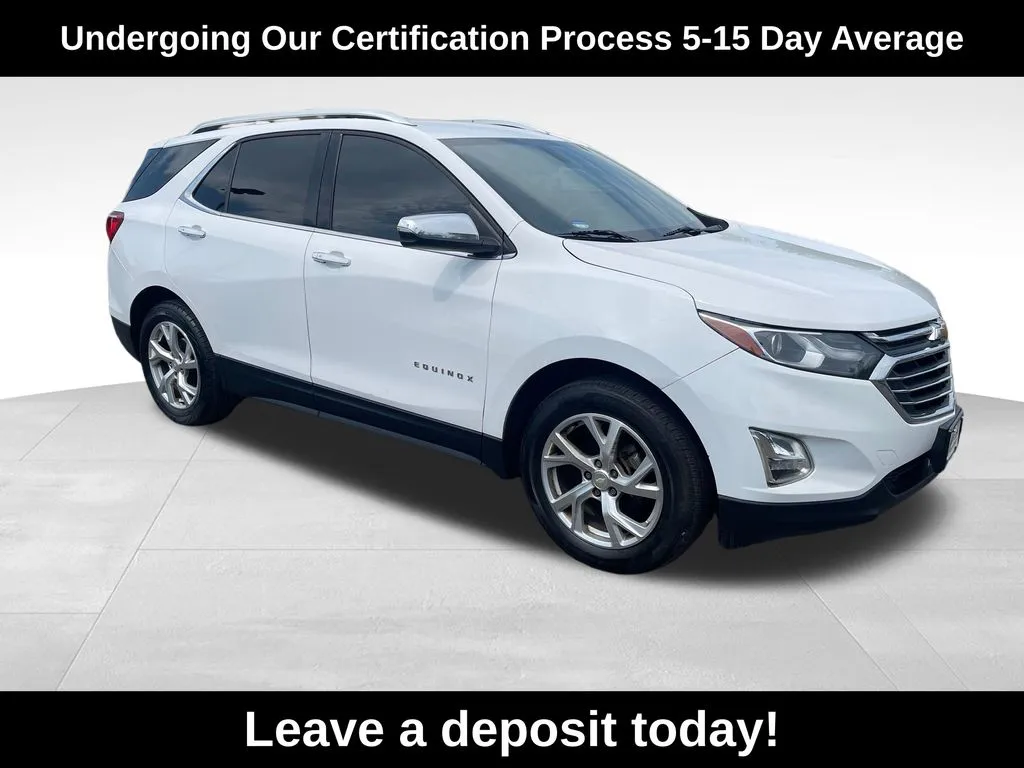 White 2018 Chevrolet Equinox Premier for sale in Berlin, NJ