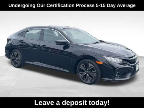 Black 2018 Honda Civic EX for sale in Berlin, NJ