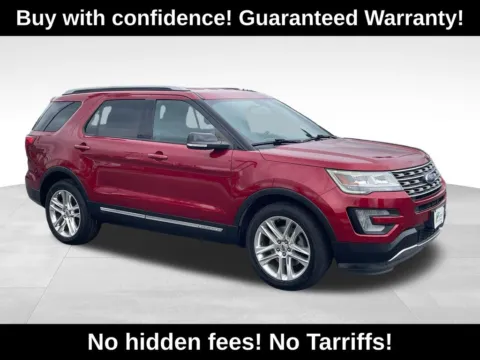 Red 2017 Ford Explorer XLT for sale in Berlin, NJ