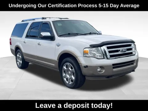 White 2014 Ford Expedition EL King Ranch for sale in Berlin, NJ